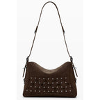 Braune Handtasche aus Polyethylen