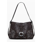 Braune Handtasche aus Polyethylen