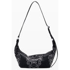 Handtasche aus Nero-Polyurethan für Damen