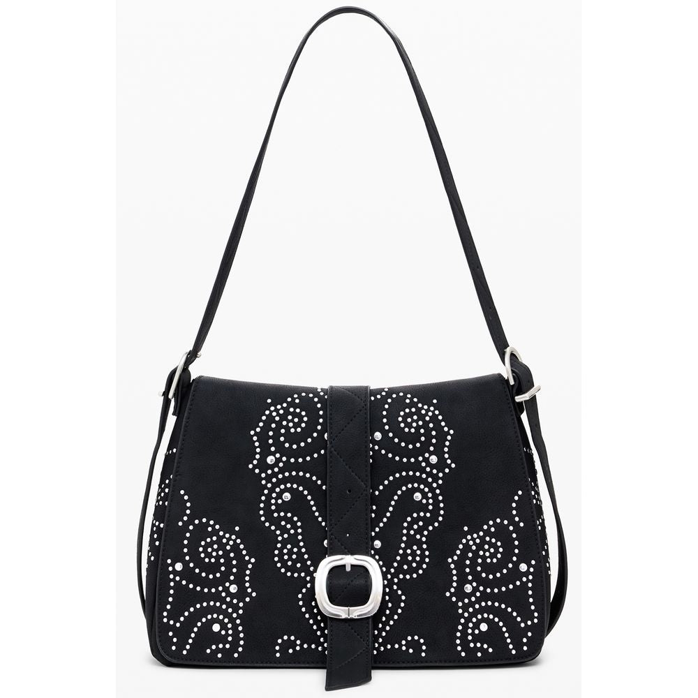 Schwarz Polyethylen Frauen Handtasche
