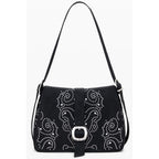 Schwarz Polyethylen Frauen Handtasche