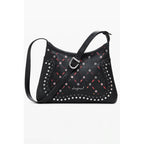 Schwarze Handtasche aus Polyethylen
