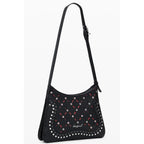Schwarze Handtasche aus Polyethylen