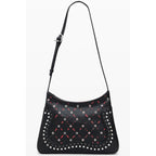 Schwarze Handtasche aus Polyethylen