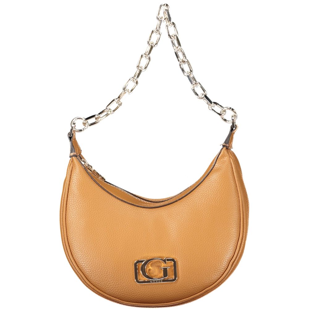 Braune Handtasche aus Polyethylen