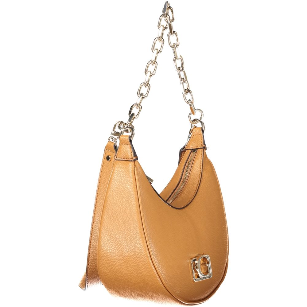 Braune Handtasche aus Polyethylen