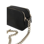 Schwarze Handtasche aus Polyethylen