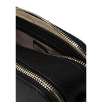 Schwarze Handtasche aus Polyethylen
