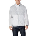 Weiße Shell-Jacke aus Polyester