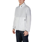 Weiße Shell-Jacke aus Polyester