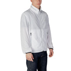 Weiße Shell-Jacke aus Polyester