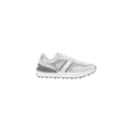 Graue Wildleder-Sneaker im Athletic-Look