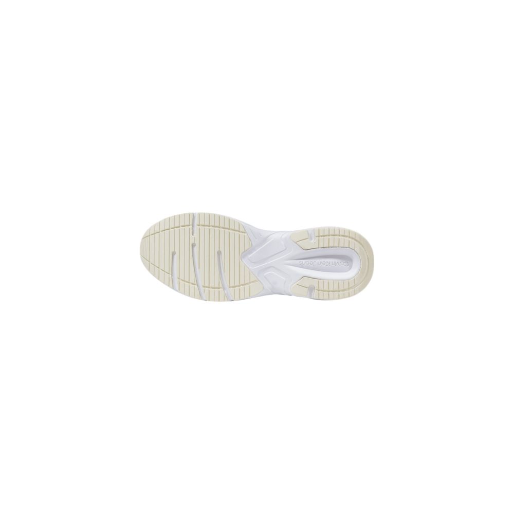 Graue Kunstleder Sneaker