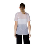 T-Shirt aus weißem Polyamid