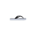 Weiße Gummi-Flip-Flop-Sandalen