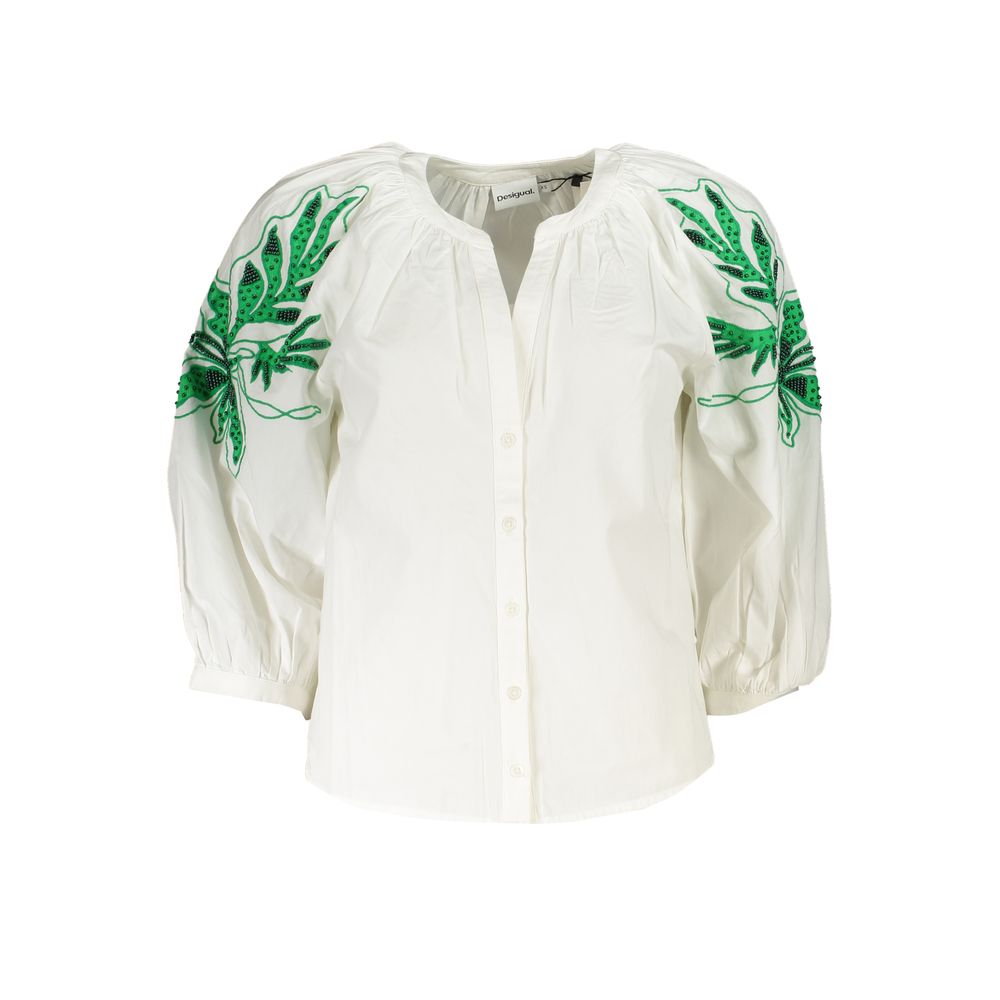 Weißes Polyester-Hemd