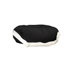 Schwarze Polyester Handtasche