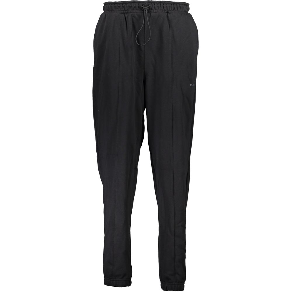 Schwarze Baumwollhose