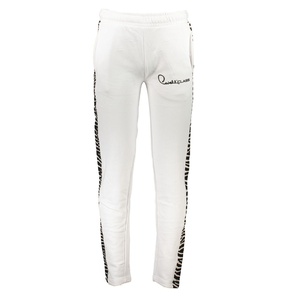 Weiße Herren-Sweatpant aus Baumwolle