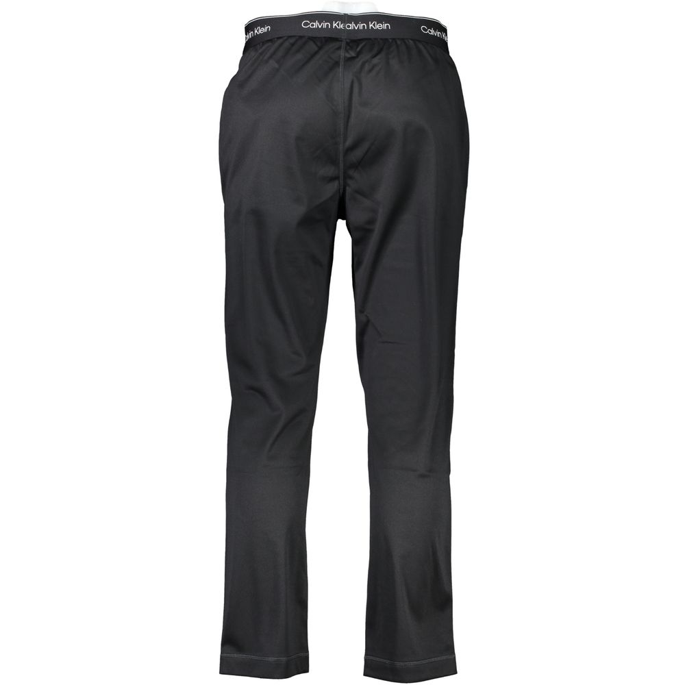 Schwarze Polyester-Hose