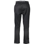 Schwarze Polyester-Hose