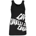 Schwarzes Baumwoll-Tank-Top