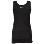 Schwarzes Baumwoll-Tank-Top