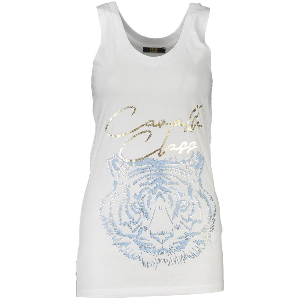 Weißes Baumwoll-Tank-Top