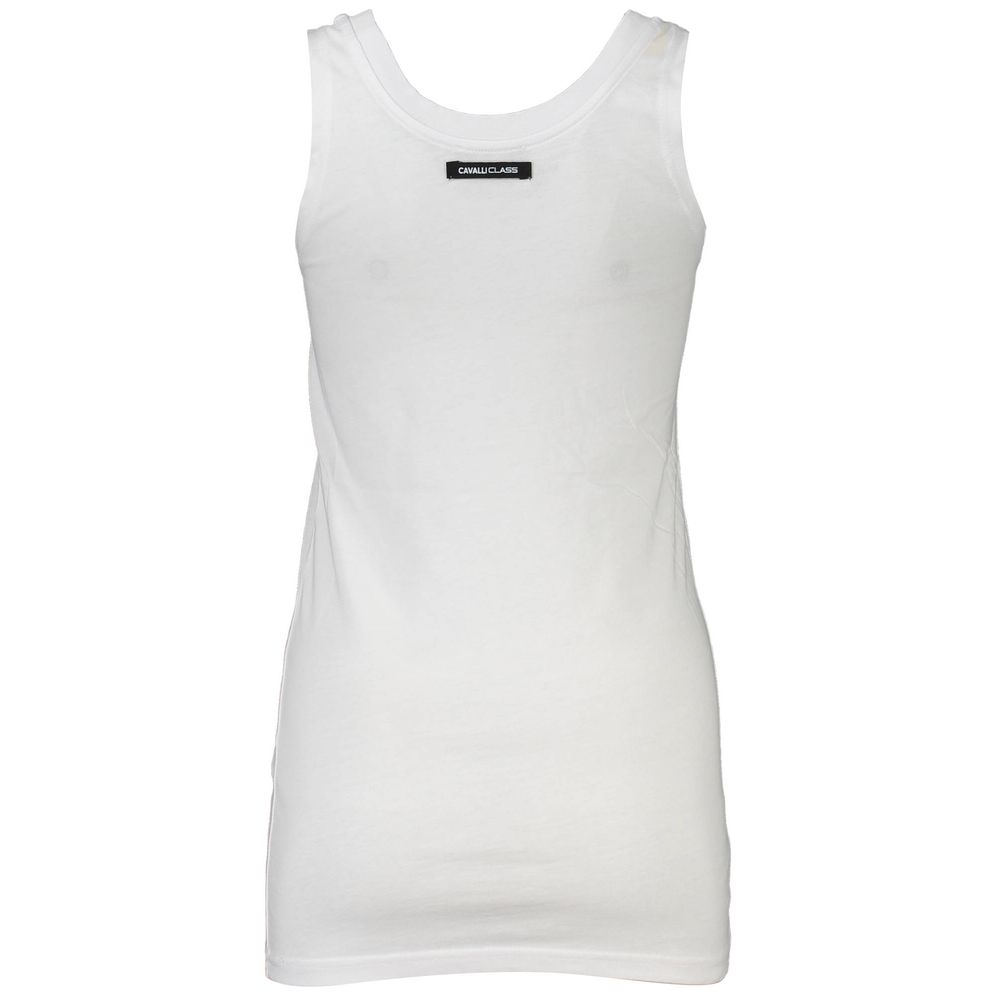 Weißes Baumwoll-Tank-Top