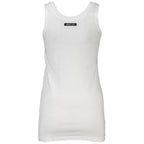 Weißes Baumwoll-Tank-Top