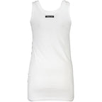 Weißes Baumwoll-Tank-Top