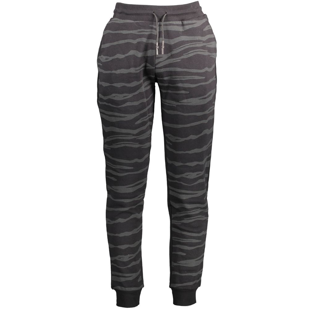 Schwarze Baumwoll-Herren-Sweatpants