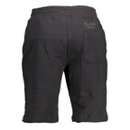 Schwarze Baumwoll-Sweatpant für Herren