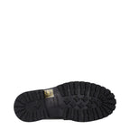 Schwarze Leder Loafer zum Hineinschlüpfen