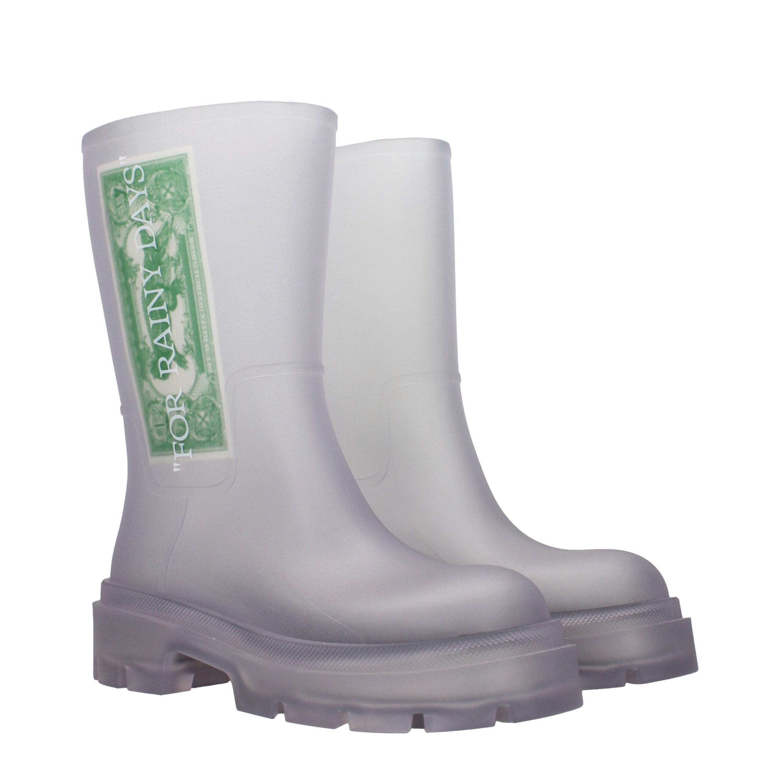 Transparente Pvc-Stiefeletten