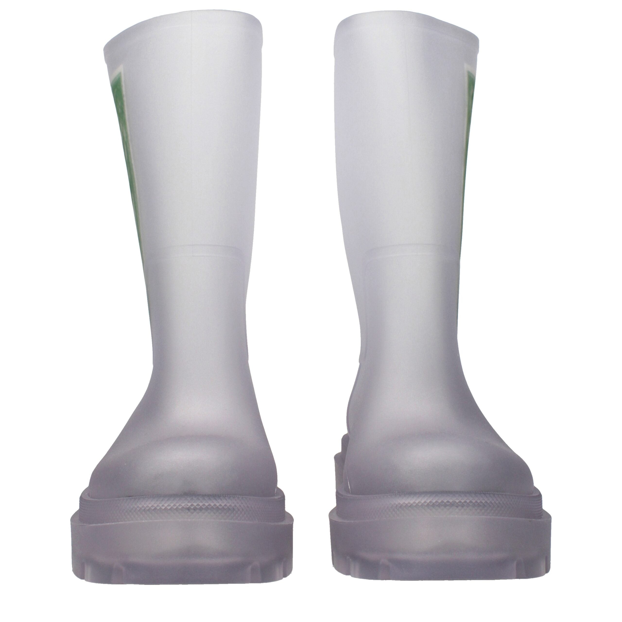 Transparente Pvc-Stiefeletten