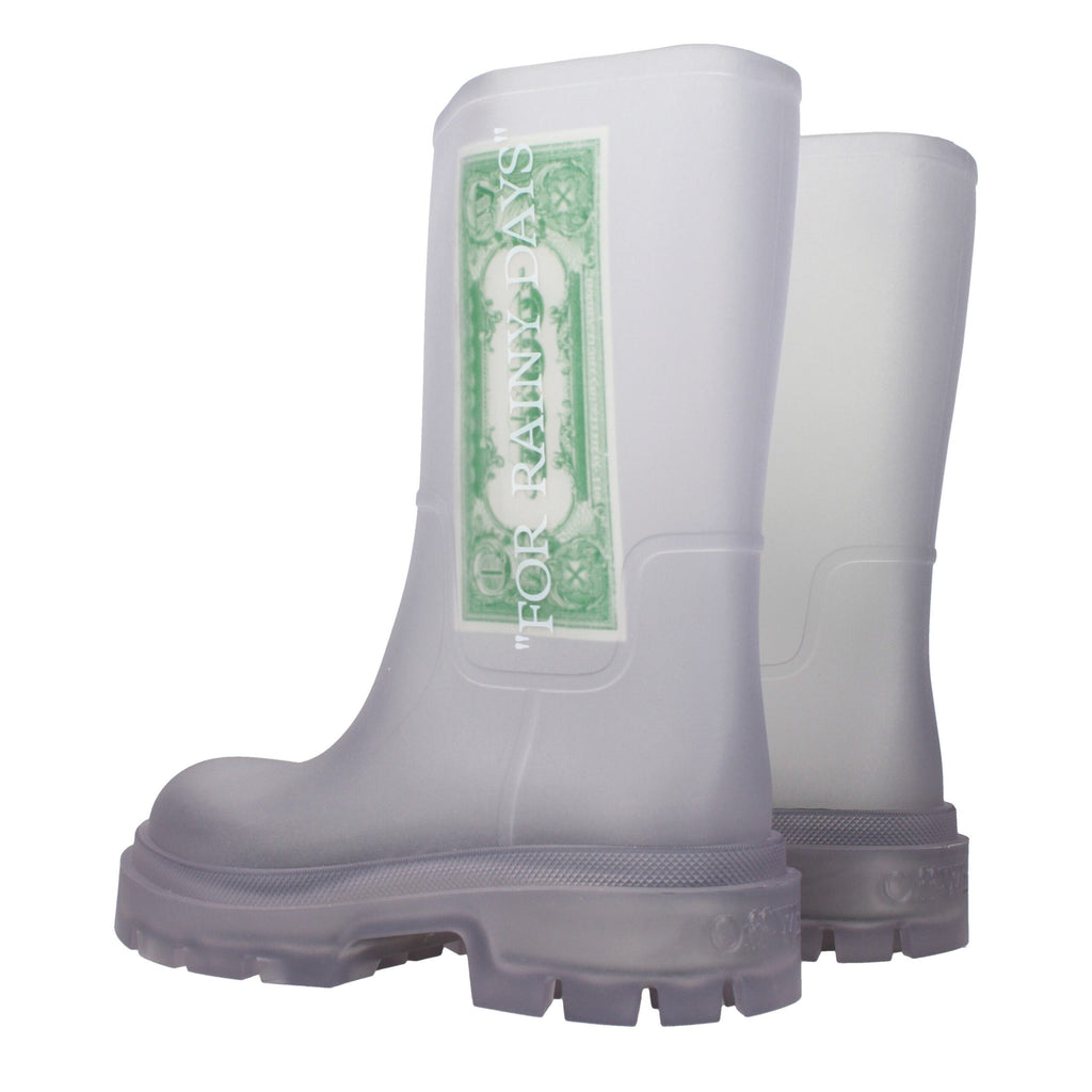 Transparente Pvc-Stiefeletten