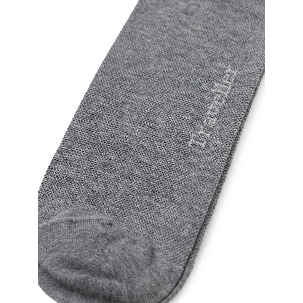 Graue Baumwollsocken
