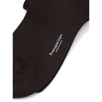 Braune Wollsocken