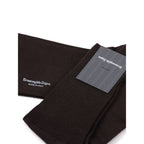 Braune Wollsocken