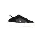 Schwarze Sneaker aus Polyester