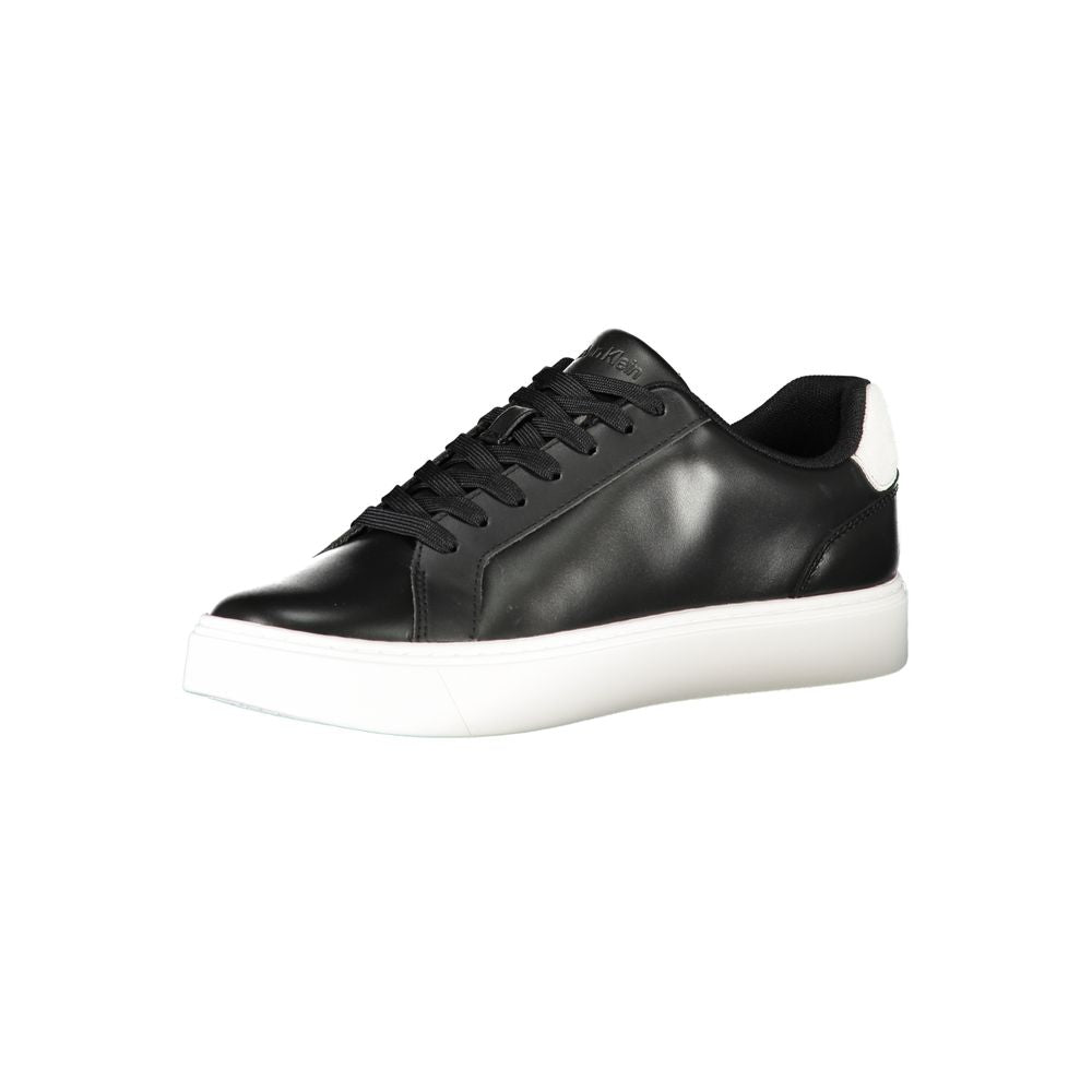 Schwarzer Sneaker aus Polyurethan für Herren