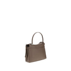 Graue Bos Taurus Kalbsleder Schultertasche