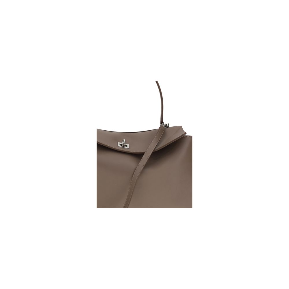 Graue Bos Taurus Kalbsleder Schultertasche
