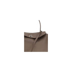 Graue Bos Taurus Kalbsleder Schultertasche