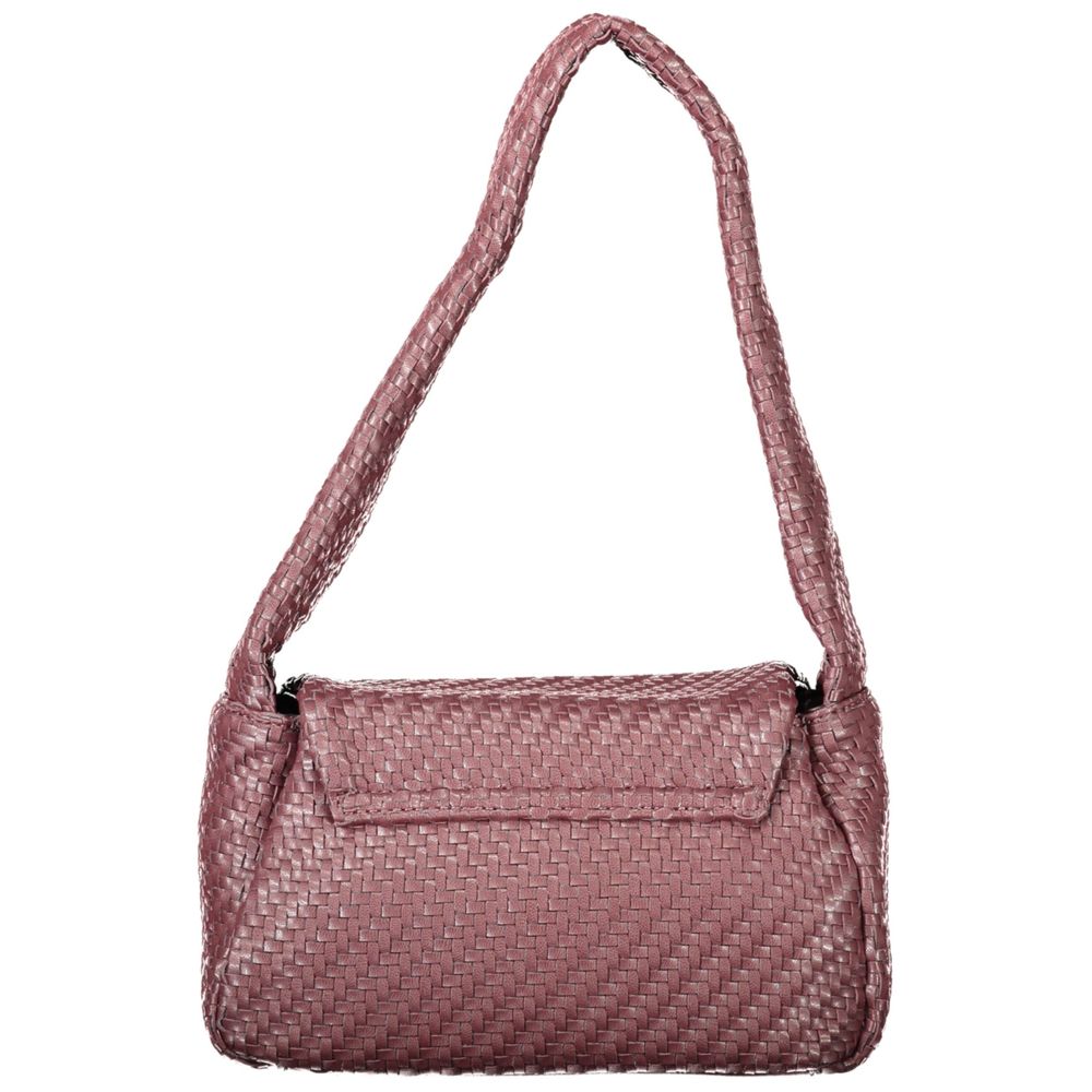 Handtasche aus Polyurethan in Marrone für Damen