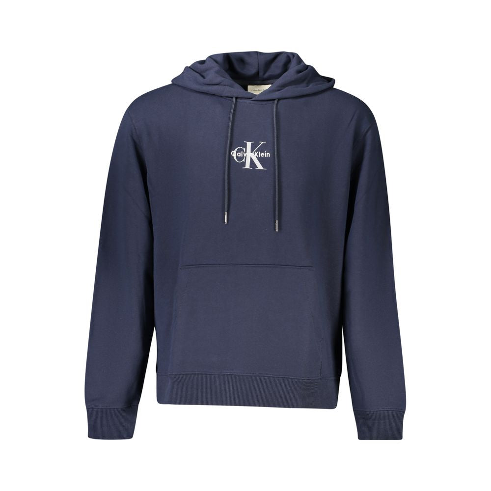 Blu Baumwoll-Sweatshirt für Herren