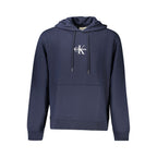 Blu Baumwoll-Sweatshirt für Herren
