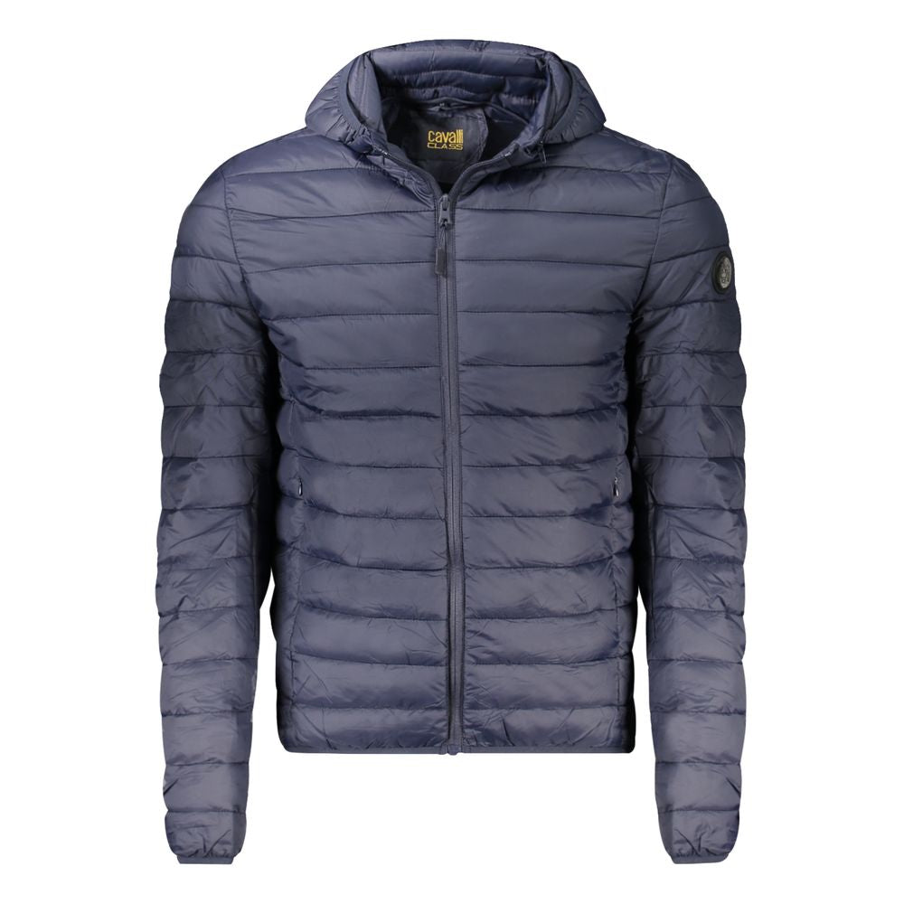 Blu Polyester Herrenjacke