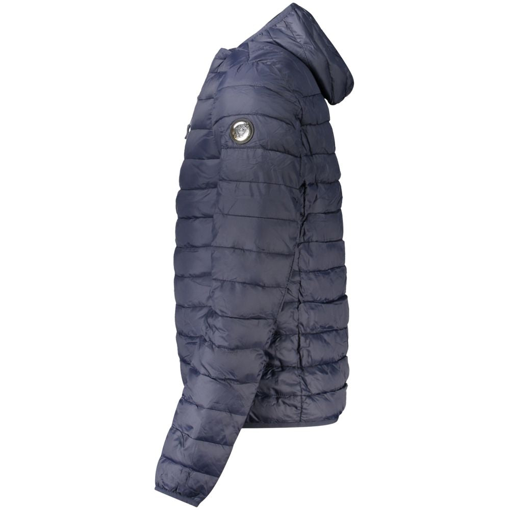 Blu Polyester Herrenjacke